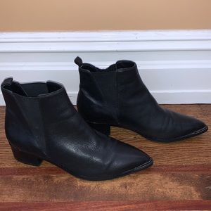 Marc Fisher Yale Pointy Toe Chelsea Boots